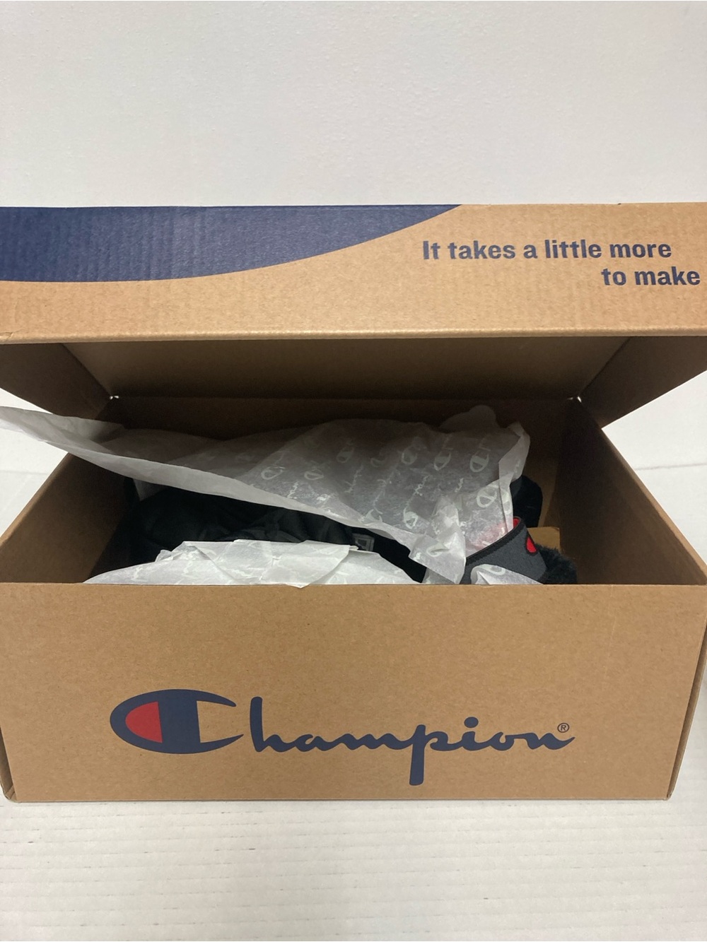 Champion Hot Stuff Platform Slippers Women’s Size 7 Lux Black Slingback - Picture 13 of 13